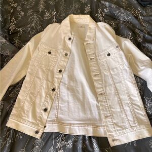 AG cream Jean Jacket M